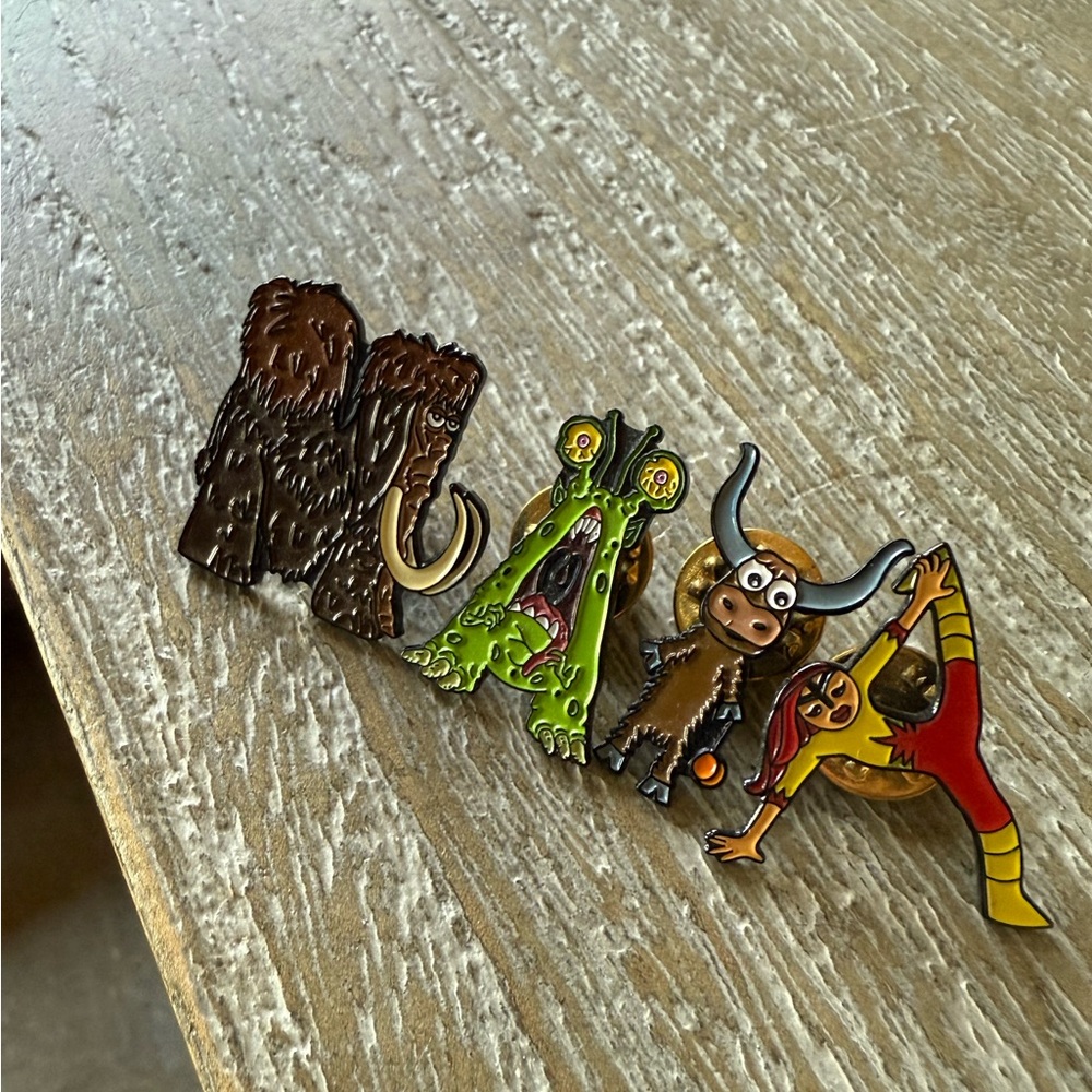 Initial, Letter Pins, for Backpack, M, A, Y, A